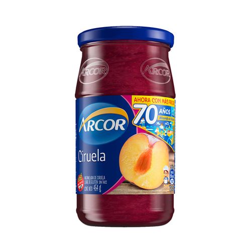 Mermelada Arcor Ciruela Fruta X454g
