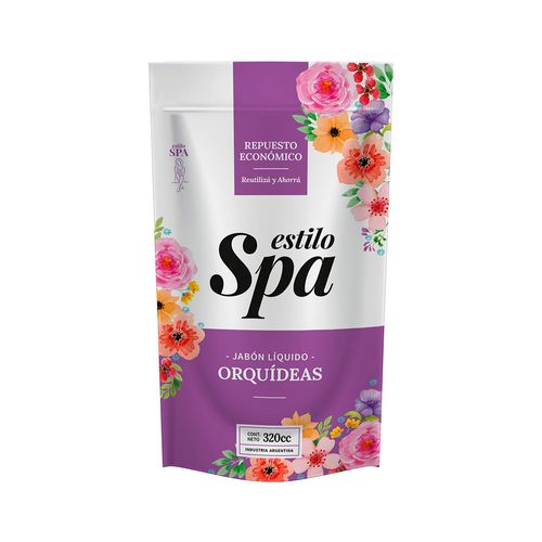 Jabon Liquido Estilo Spa Orquideas 320ml