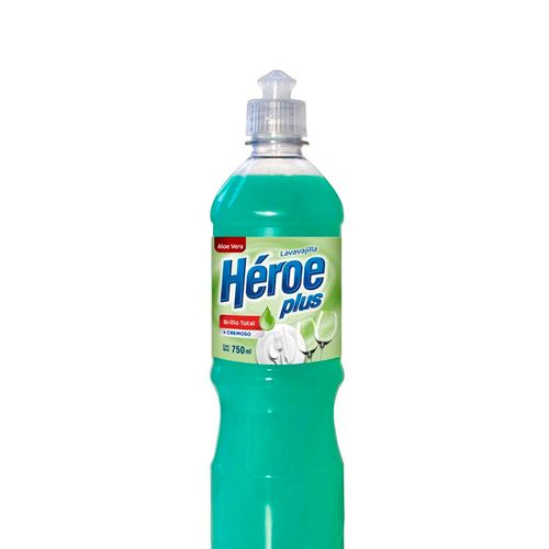 Lavavajilla Heroe Aloe Vera Botella X 750 Cc