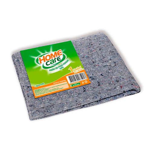 Paño De Piso Gris Reforzado 1 Un Home Care Mp