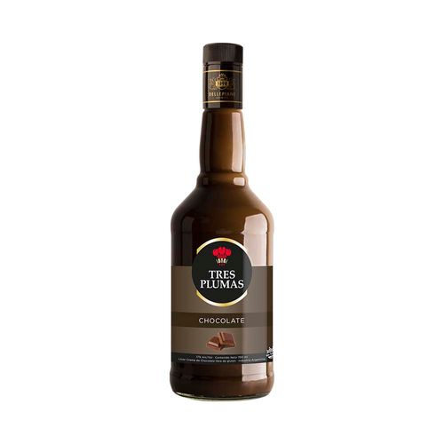 Licor Tres Plumas Chocolate 700 Ml