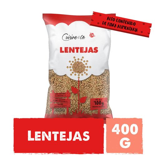 Lentejas Secas Cuisine-co 400 Gr