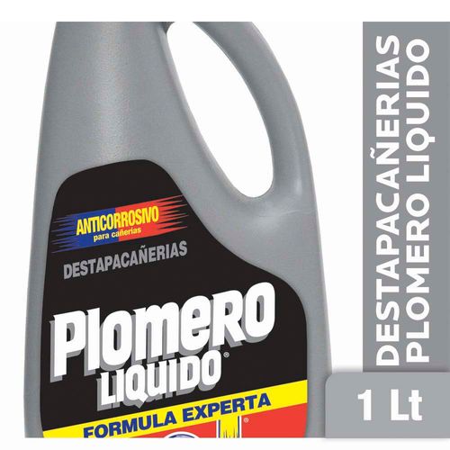 Destapacañerías Plomero Líquido (botella) 1 L