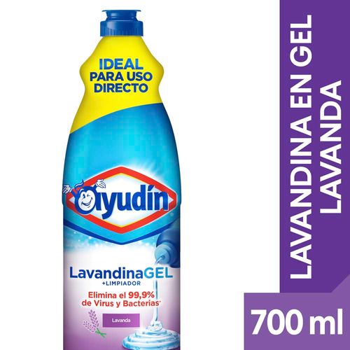 Ayudín Lavandina En Gel Lavanda 700ml