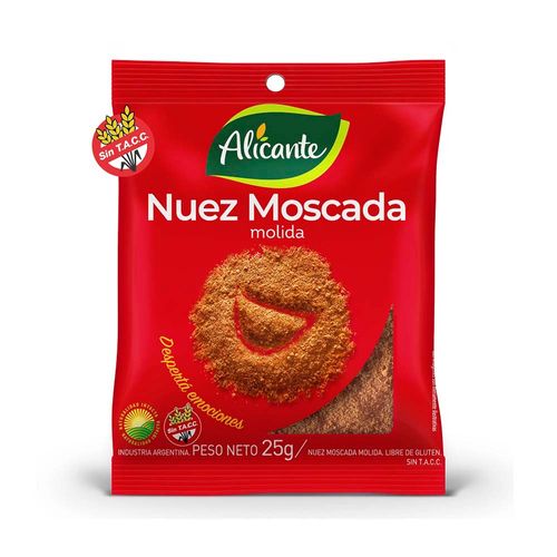 Nuez Moscada Alicante 25 Gr
