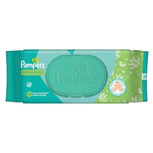 Toallitas Humedas Pampers Aloe Vera X48