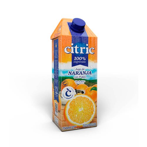 Jugo Citric Naranja 750 Ml