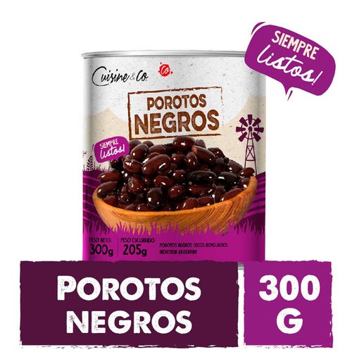 Poroto Negro 300 Gr Cuisine & Co Nbe Mp