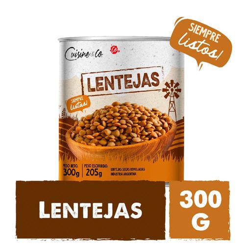 Lentejas 300 Gr Cuisine & Co Nbe Mp