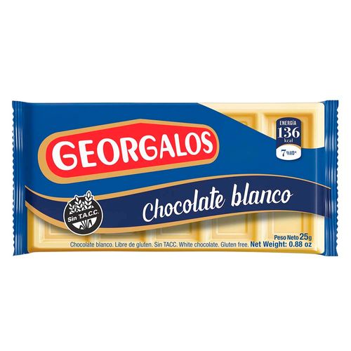 Chocolate Georgalos Blanco