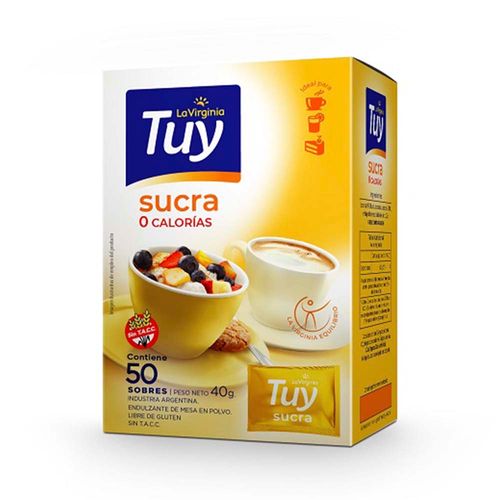 Edulcorante Tuy Sucra Polvo X40gr