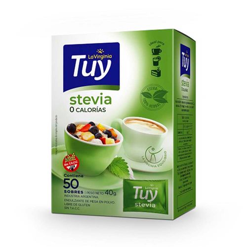 Edulcorante Tuy Stevia Polvo X40gr