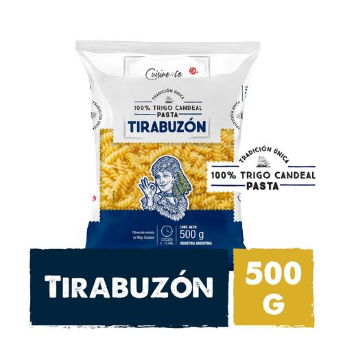 Fideos Tirabuzon 500 Grs Cuisine & Co