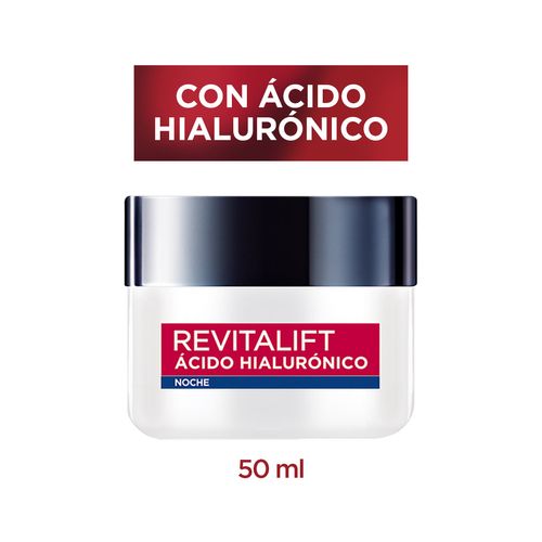 Crema Noche Acido Hialulronico 50 Ml L'oréal Paris Revitalift