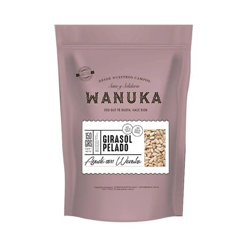 Semilla De Girasol Pelado Wanuka 150 Gr