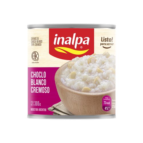 Choclo Blanco Tipo Cremoso Inalpa 300 Gr