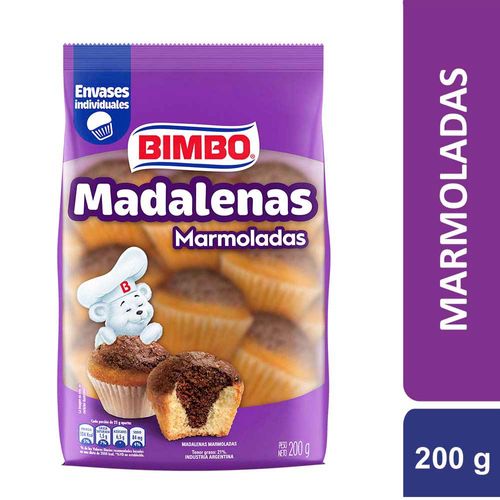 Madalenas Marmoladas Bimbo 200g