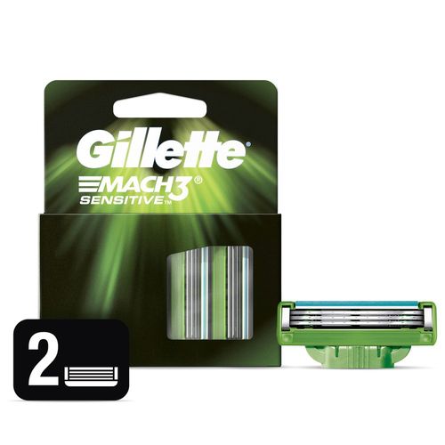 Repuesto Mach3 Sensitive 2 Un Gilette