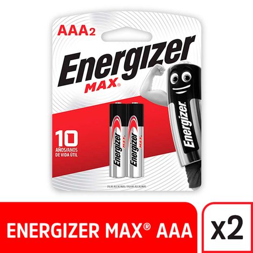 Pilas Alcalinas Energizer Aaa 2 U