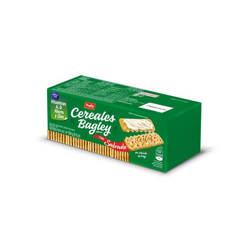 Galletas Cereales Salvado Bagley 169 Gr