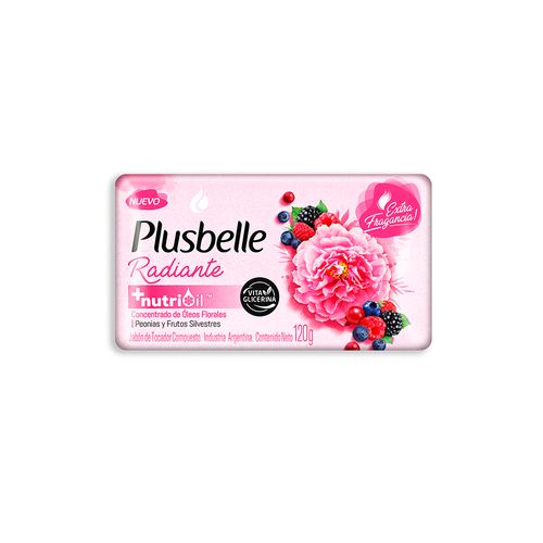 Jabon Tocador Plusbelle Radiante 120g