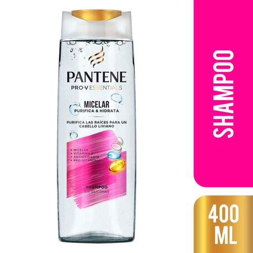 Shampoo Pantene Prov Essentials Micelar 400ml