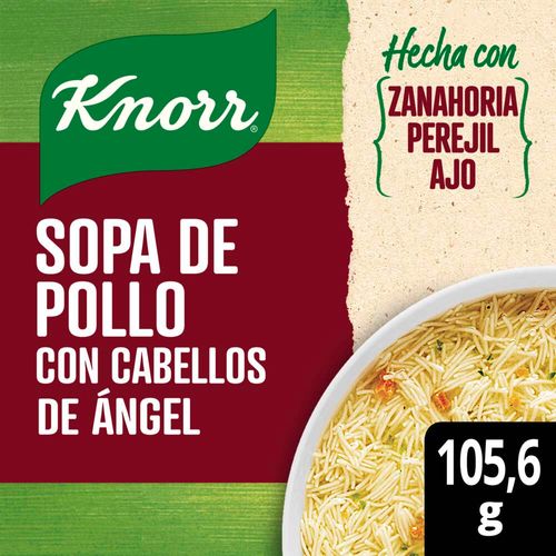 Sopa De Pollo Con Cabello De angel Knorr 105.6 Gr