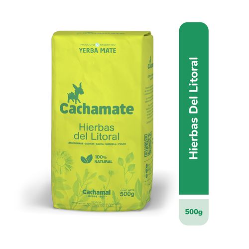 Yerba Mate Hierbas Del Litoral Cachamate 500 Gr