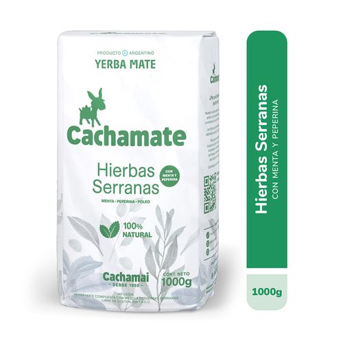 Yerba Hierbas Serranas Cachamate 1 Kg