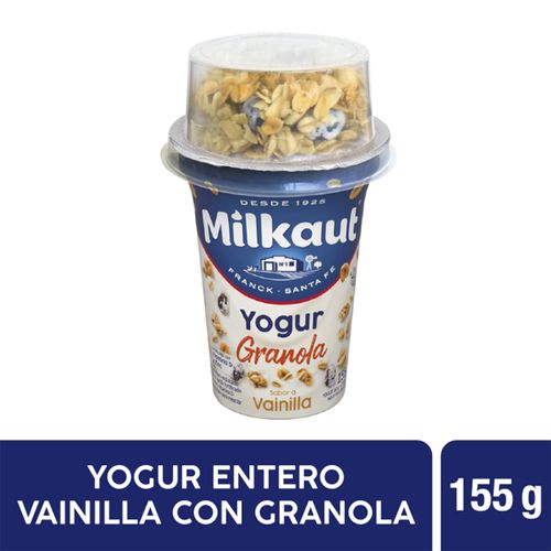 Yogur Ent Milkaut Vain Con Cereales 155g