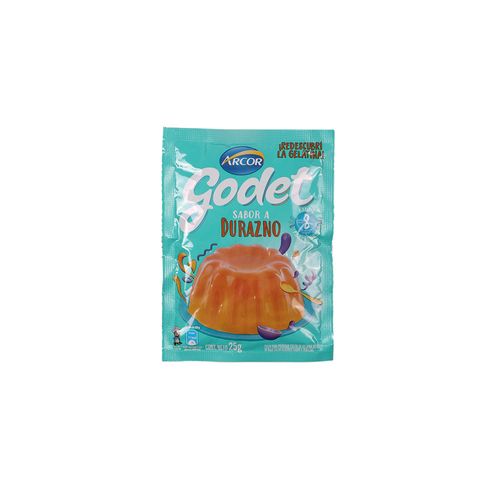 Gelatina Durazno Godet 25 G