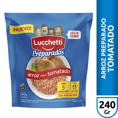 Lucchetti Arroz Preparado Tomatado X240g