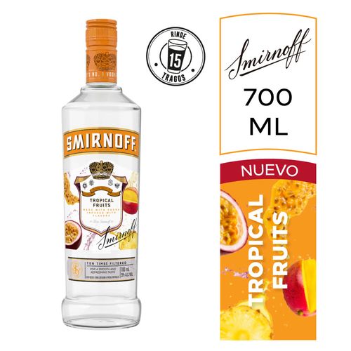 Vodka Tropical Fruits 473 Ml Smirnoff Ice