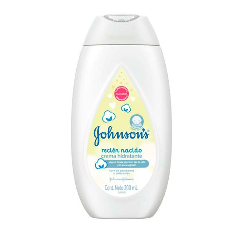 Crema Hidratante Para Bebé Johnson's® Recién Nacido X 200 Ml