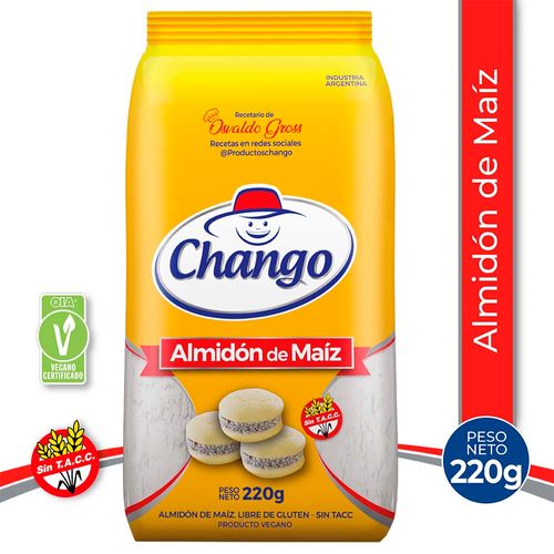 Almidon De Maíz Chango X 200 Gr