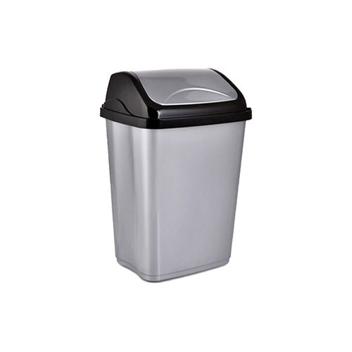 Basurero Plastico Tapa Vaiven 5l Plat