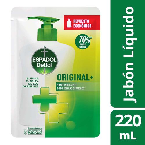 Jabon Liquido Espadol Repuesto Original 220ml