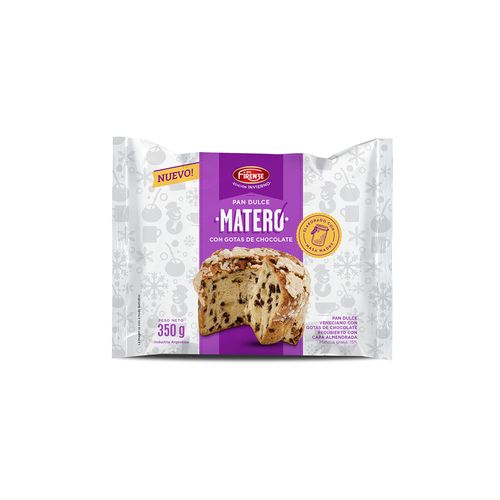 Pan Dulce Matero Firenze Con Chips X350g