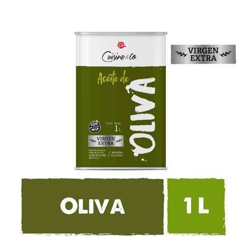 Aceite De Oliva Extra Virgen Cuisine And Co 1 L