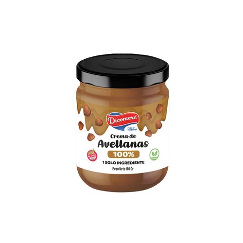 Crema De Avellanas Sin Tacc Dicomere 170 Gr