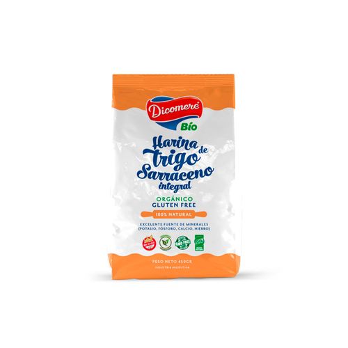 Harina De Trigo Sarraceno Sin Tacc 450 Gr Dicomere