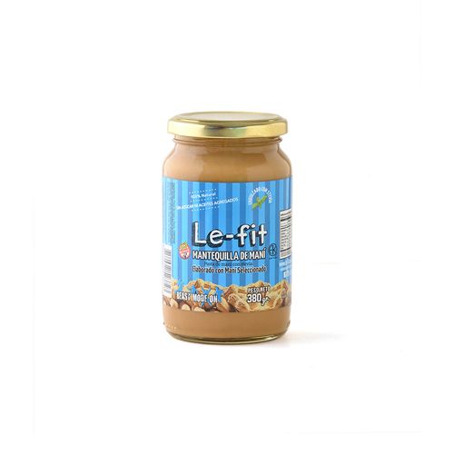 Mantequilla De Maní Dulce Le Fit 360 Gr