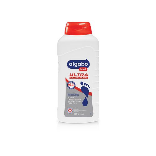 Talco Desodorante Antibacterial 200 Gr Algabo