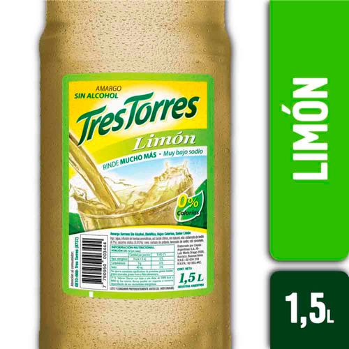 Amargo Tres Torres Limón 1,5 L
