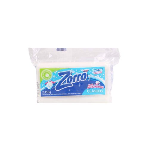 Jabon Compacto Zorro Clasico 150g