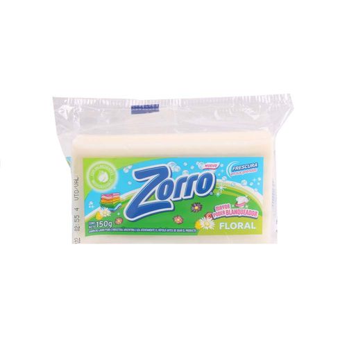 Jabon Compacto Zorro Floral 150g