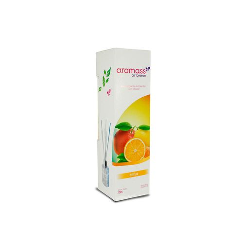 Difusor Con Varillas Aromass Citrus 125ml