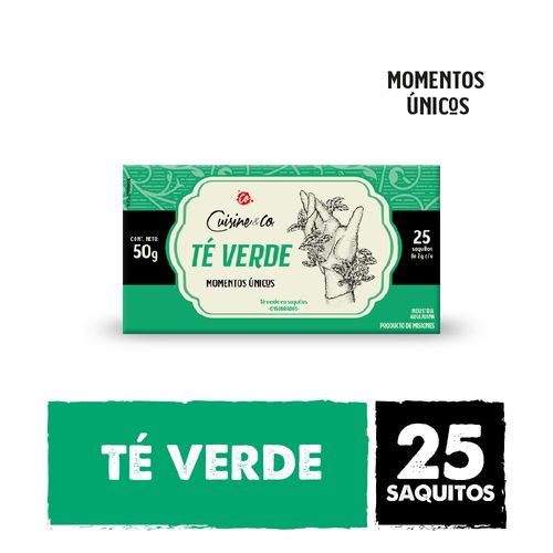 Te Verde Cuisine And Co. 25 Saquitos - 50 Gr