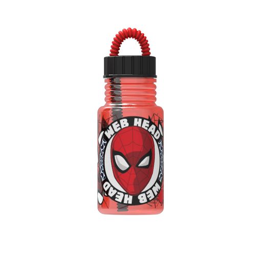 Botella Con Sorbete Spiderman 360 Ml Bel Gioco