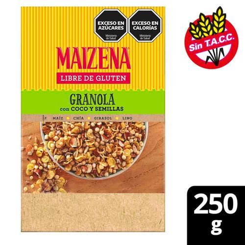 Granola Maizena Con Coco Y Semillas X250gr